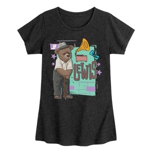 Girls' - IF Movie - Lewis Poster Fitted Short Sleeve Graphic T-Shirt - 1 of 4