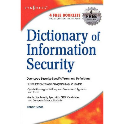 Dictionary of Information Security - by  Robert Slade (Paperback)