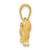 Black Bow Jewelry 14k Yellow Gold Small 2D Cocker Spaniel Pendant - 2 of 4