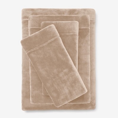 BrylaneHome BH Studio 4 Piece Microfleece Sheet Set