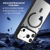Entronix [Magnetic] Case Compatible with iPhone 17 Pro Max - Translucent Matte Back w/ Rugged Edges - 3 of 4