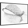 33" x 23" The Old Leaf by Katarina Holmstrom Framed Canvas Wall Art Print - Amanti Art: Modern Botanical Lithograph, Polystyrene Frame - 2 of 4