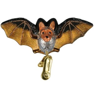 Old World Christmas Clip-On Glass Blown Ornament for Tree, Bat - 1 of 3