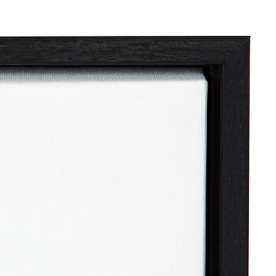 Call Me Old Fashioned Black Framed Canvas Wall Art