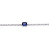 Guili Sterling Silver White Gold Plated Bracelet with Cubic Zirconia Delivers Regal Sparkle and Timeless Style for Any Look - 2 of 3