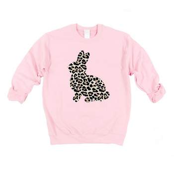 Simply Sage Market Women's Graphic Sweatshirt Leopard Bunny