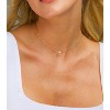 Dainty Gold Cross Necklace for Women, 14K Gold Plated Small Pendant Choker SL Cross - 4 of 4