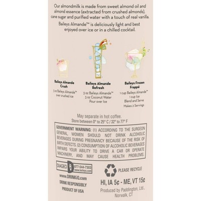 Baileys Almande Almondmilk Liqueur - 750ml Bottle
