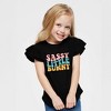 The Juniper Shop Sassy Little Bunny Toddler Flutter Sleeve Tee - 2 of 2