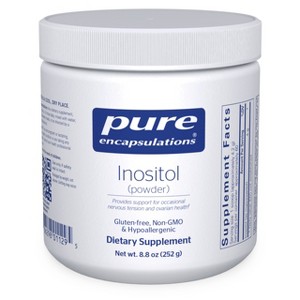 Pure Encapsulations Inositol (Powder) - Supplement to Support Energy, Nervous System & Ovarian Function* - With Myo-Inositol - 8.8 Ounces - 1 of 4