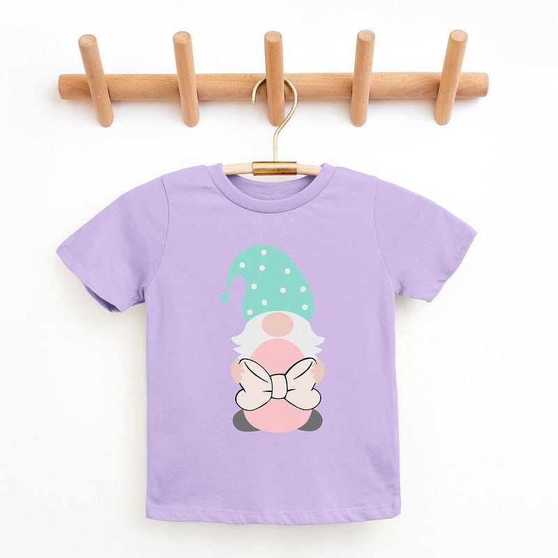 The Juniper Shop Easter Gnome With Egg Youth Short Sleeve Tee, 1 of 3