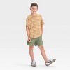 Boys' Short Sleeve Relaxed Fit Textured T-Shirt - Cat & Jack™ - 3 of 3
