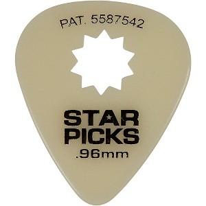 Everly Star Glow In The Dark Celluloid Guitar Picks - 1 of 1