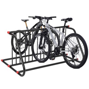 Commercial Bike Rack Outdoor,Metal Bicycle Parking Rack Stand,Outdoor Bike Rack for Retail Shopping Centers, Schools,Backyards,Bike Shops - 1 of 4