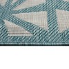 Liora Manne Carmel  Indoor/Outdoor Rug  Aqua.. - 4 of 4