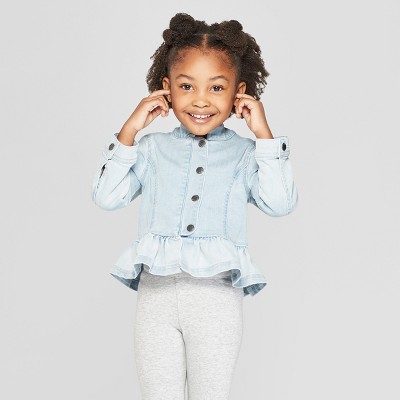 target girls denim jacket