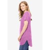 Woman Within Plus Size Marled V-Neck Tunic - 4 of 4