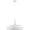 Livex Lighting Banbury 1 - Light Pendant in  White/Antique Brass - 3 of 3