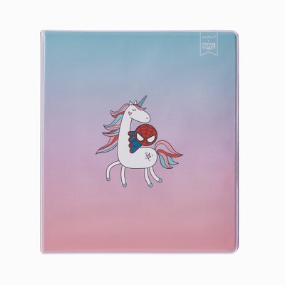 1" Ring Binder Retro Unicorn Spider-Man - Yoobi™