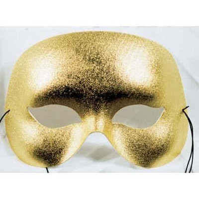HMS Gold Party Costume Eye Mask