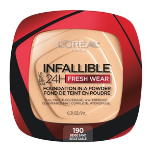 L'Oreal Paris Infallible Up to 24H Fresh Wear Foundation in a Powder - 0.31oz - 1 of 4