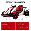 Go Kart for Kids, 24V Drift Kart with 2X200W Strong Motor, 7AH Big Battery, Electric Pedals - 2 of 4