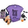 Simply Sage Market Women's Baddest Witch On The Block Short Sleeve Graphic Tee - 3 of 4