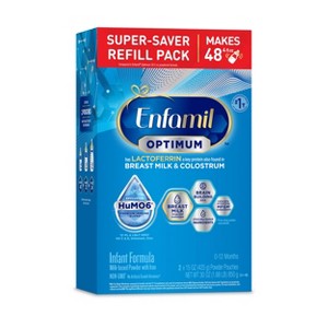 Enfamil Enspire Powder Infant Formula Refill Pack - 30oz - 1 of 4