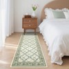 Modern Area Rugs Diamond Floor Mats with Non-Slip Backing - 2 of 4