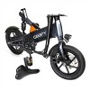 GOOFY Acute 14 Inch Light Weight City Electric Bike for Adults, 48V 350W Rear hub Motor, Up to 25 Miles and Weight 39 lbs - 3 of 4