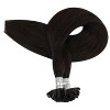 Jessie's Wig 10-24 Inch U Tip Hair Extensions Human Hair For Women Thin Hair Straight #2 dark brown 50S/Pack - 4 of 4