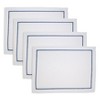 Saro Lifestyle Embroidered Line Design Placemat (Set of 4) - 3 of 4