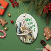 The Caterpillar Who Are You Vintage Ornament, Alice's Adventures in Wonderland Decor and Keepsake| OrnamentallyYou - 4 of 4