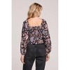 Women's Long Sleeves Lelani Top - saltwater LUXE - 2 of 2