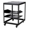 20U Open Frame Server Rack, 23"-40" Adjustable Depth, Wall Mount & Free Standing Network Rack , Holds All Your IT/AV Equipment Rack - 2 of 4