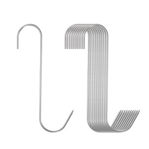 Unique Bargains 304 Stainless Steel S-shaped Butcher Meat Hooks and Hangers - 1 of 4