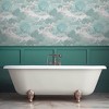 Edo Toile Mint Green Trees Abstract Paste the Wall Wallpaper - 2 of 4