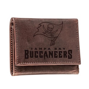 Evergreen Tampa Bay Buccaneers Tri-Fold Wallet, Brown - 1 of 1