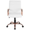 Merrick Lane Contemporary Mid-Back Home Office Chair with Padded Arms - 4 of 4