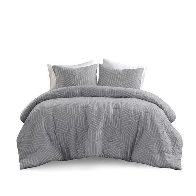 Gracie Mills Eirian Elegance Unveiled 3-Piece MatelassÃ© Jacquard Comforter Ensemble