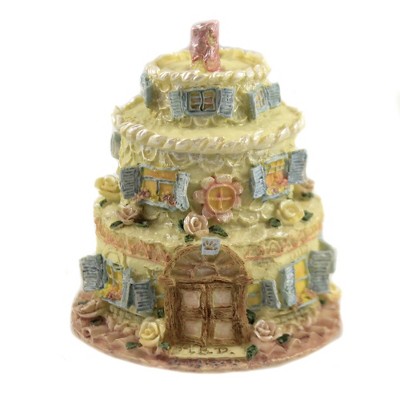 Boyds Bears Resin 3.5" Baileys Frosted Cottage Birthday Route 33 1/3  -  Decorative Figurines