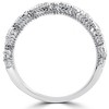 Pompeii3 1/10ct Vintage Diamond Wedding Ring 14K White Gold - 2 of 4