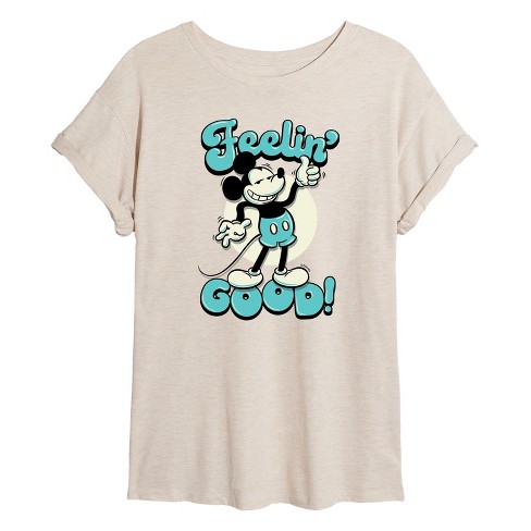 Women's - Disney - Feelin Good Oversized Graphic T-Shirt - image 1 of 4