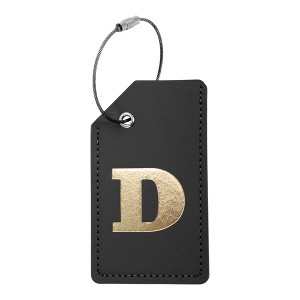 Unique Bargains Luggage Tag Black 1 Pc - 1 of 4