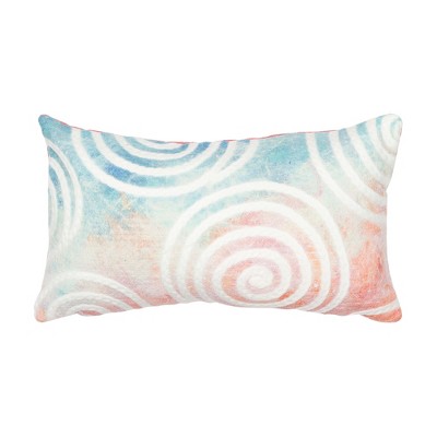 Liora Manne Visions IV Abstract Indoor/Outdoor Pillow