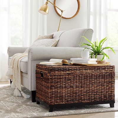 wicker storage chest target