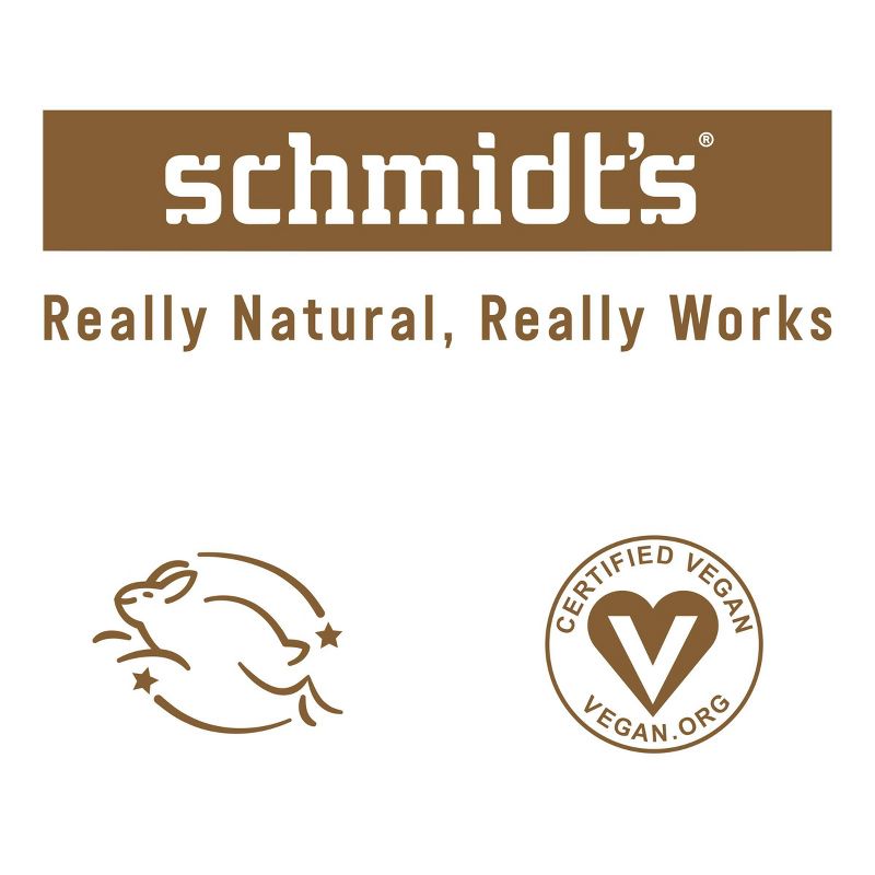 Schmidt&#39;s Vanilla + Oat Aluminum-Free Natural Sensitive Skin Deodorant Stick - 2.65oz, 5 of 9