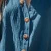 Women's Casual Button-Down Shirt Dress - Cupshe - 2 of 4