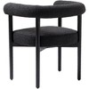 Meridian Furniture,Hyatt Boucle Fabric Dining Chair - 3 of 4