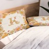 Deny Designs King Iveta Abolina Retro Florals 70s Cream Pillow Shams - 2 of 3
